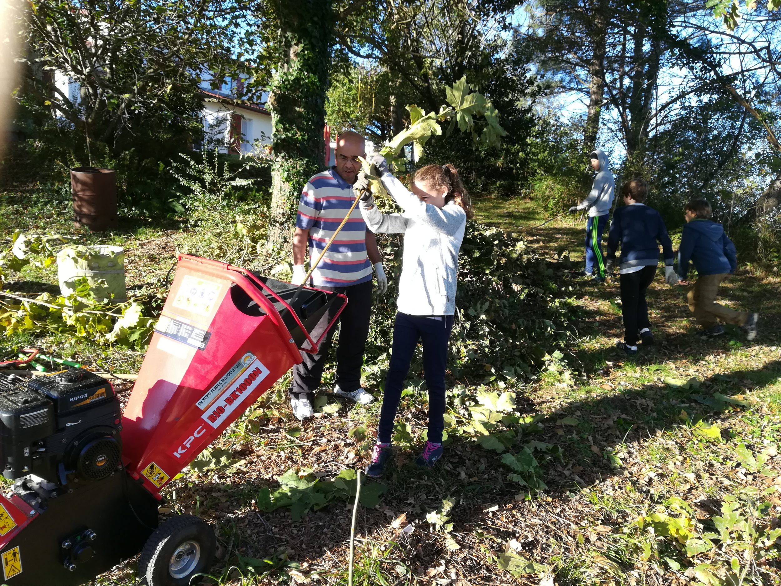 Chantier Jeunes - Nettoyage espaces verts